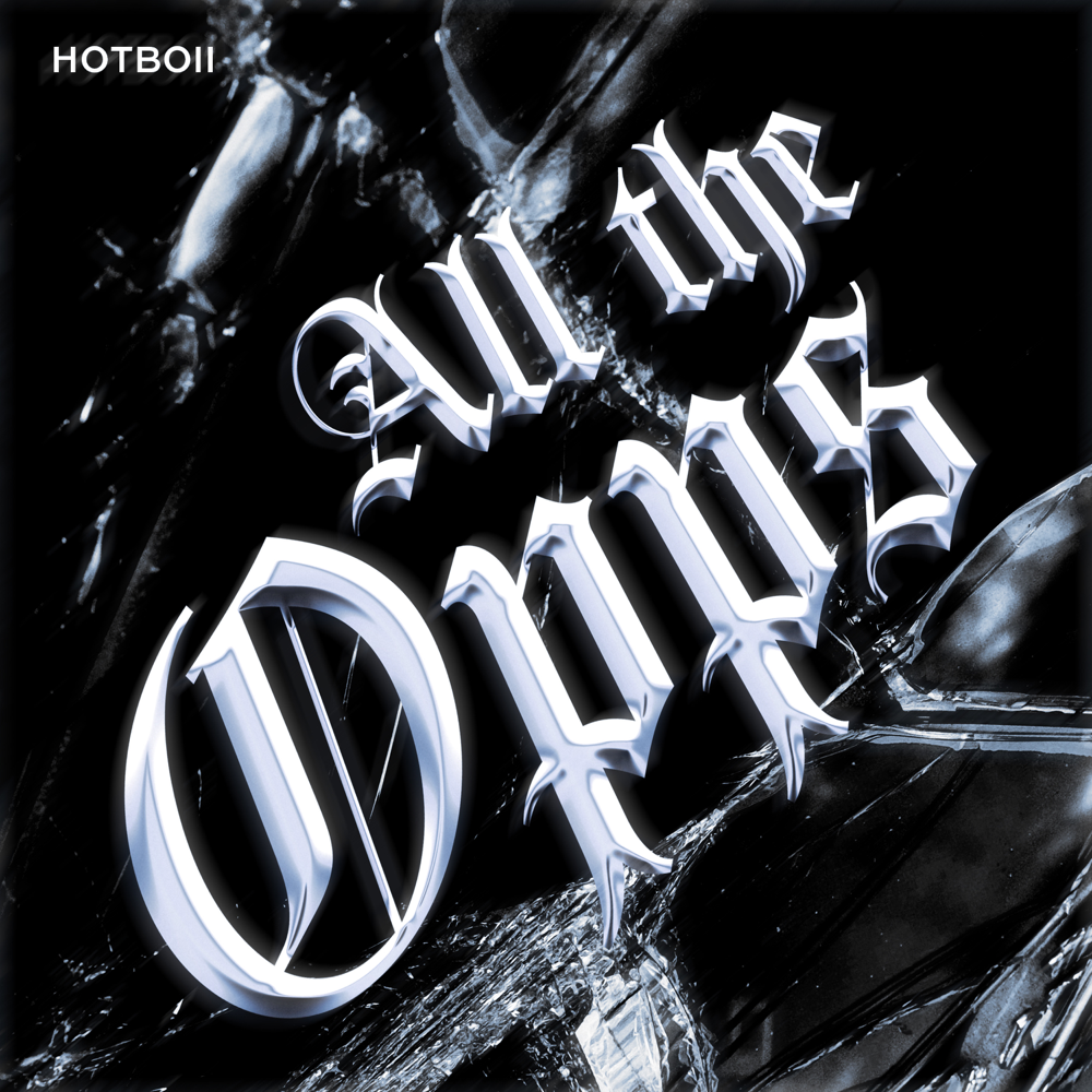 Album cover art for "All The Opps" by Hotboii