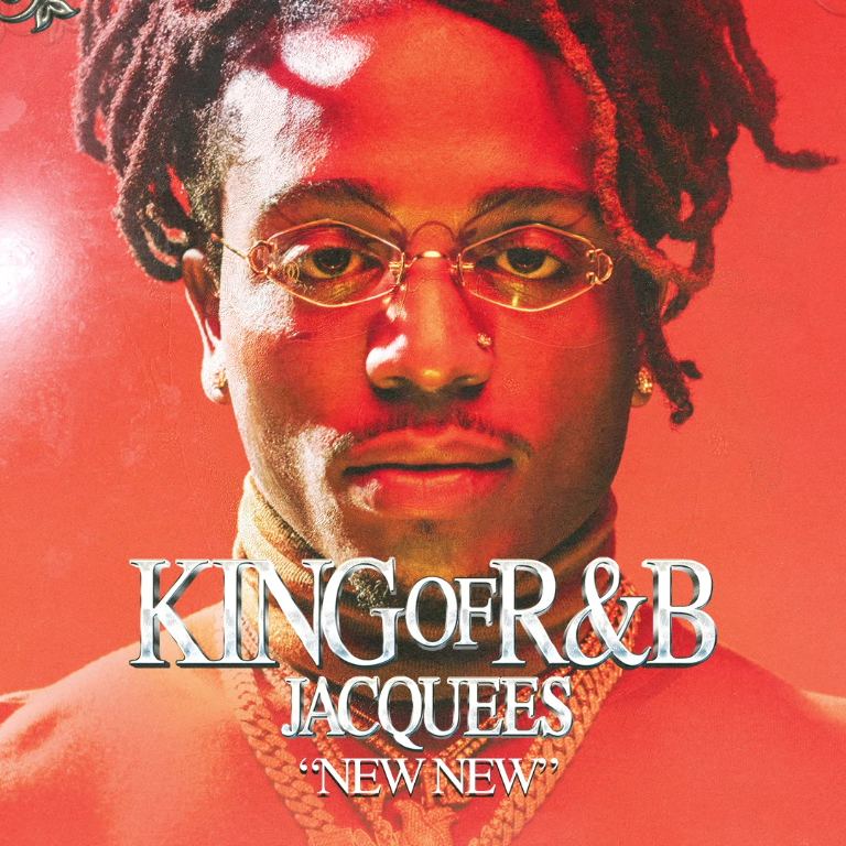 Album cover art for "New New" by Jacquees