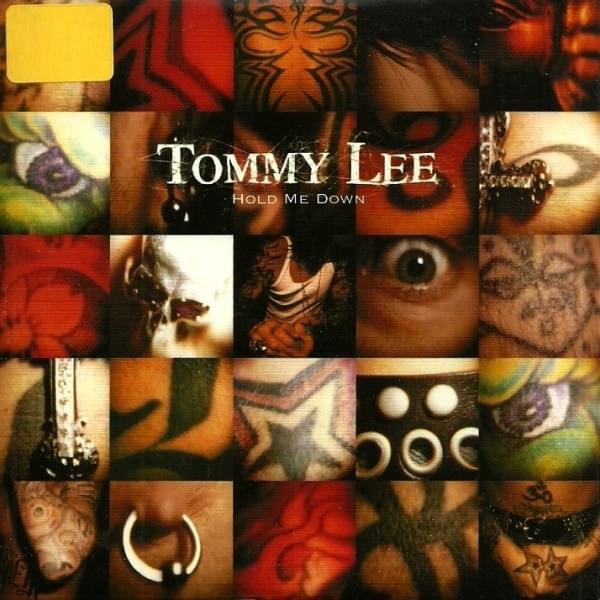 Album cover art for "Hold Me Down" by Tommy Lee