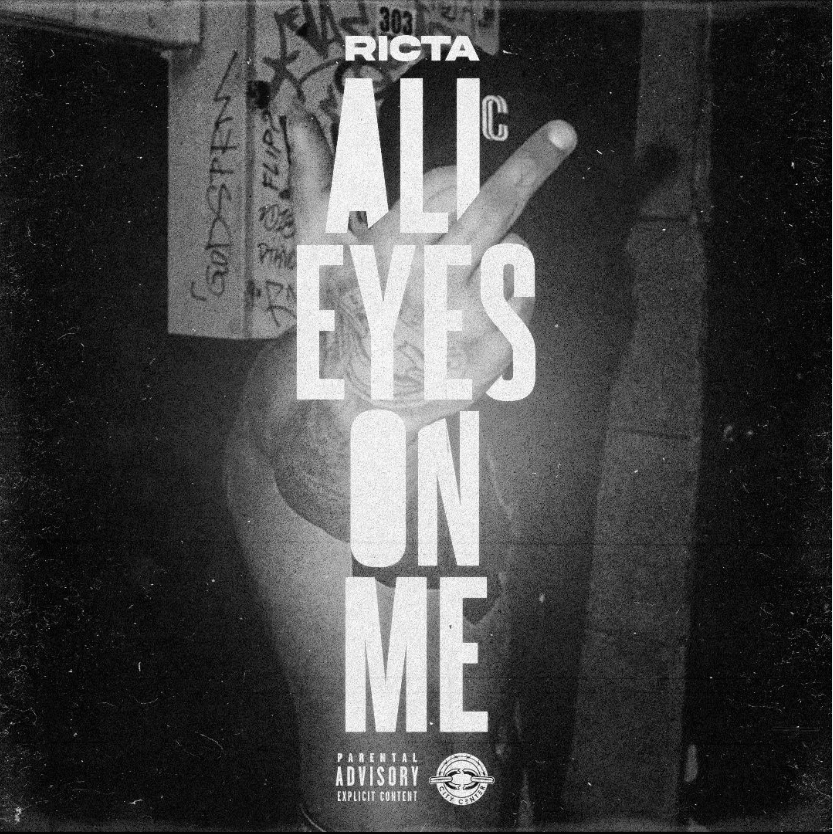 Album cover art for "All Eyes On Me" by RICTA