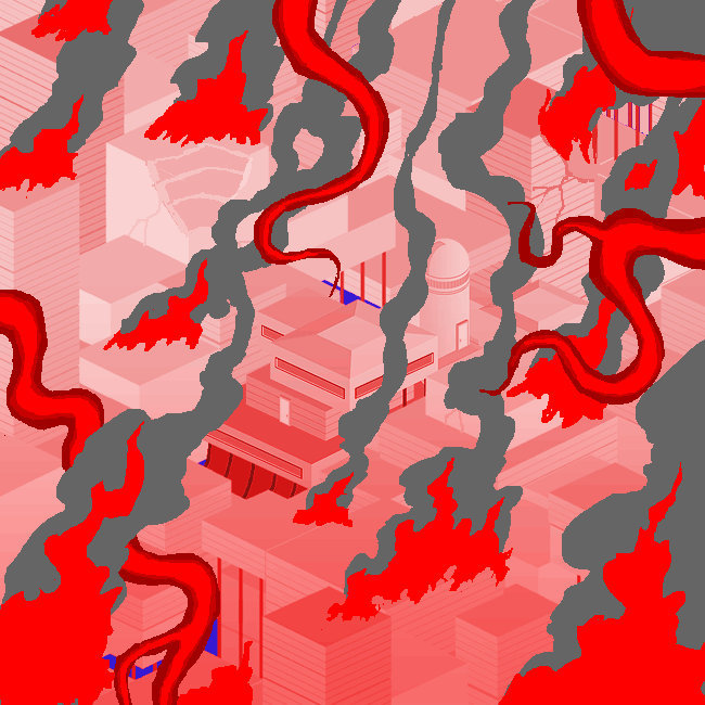 Album cover art for "Red Miles" by Tyler Dever