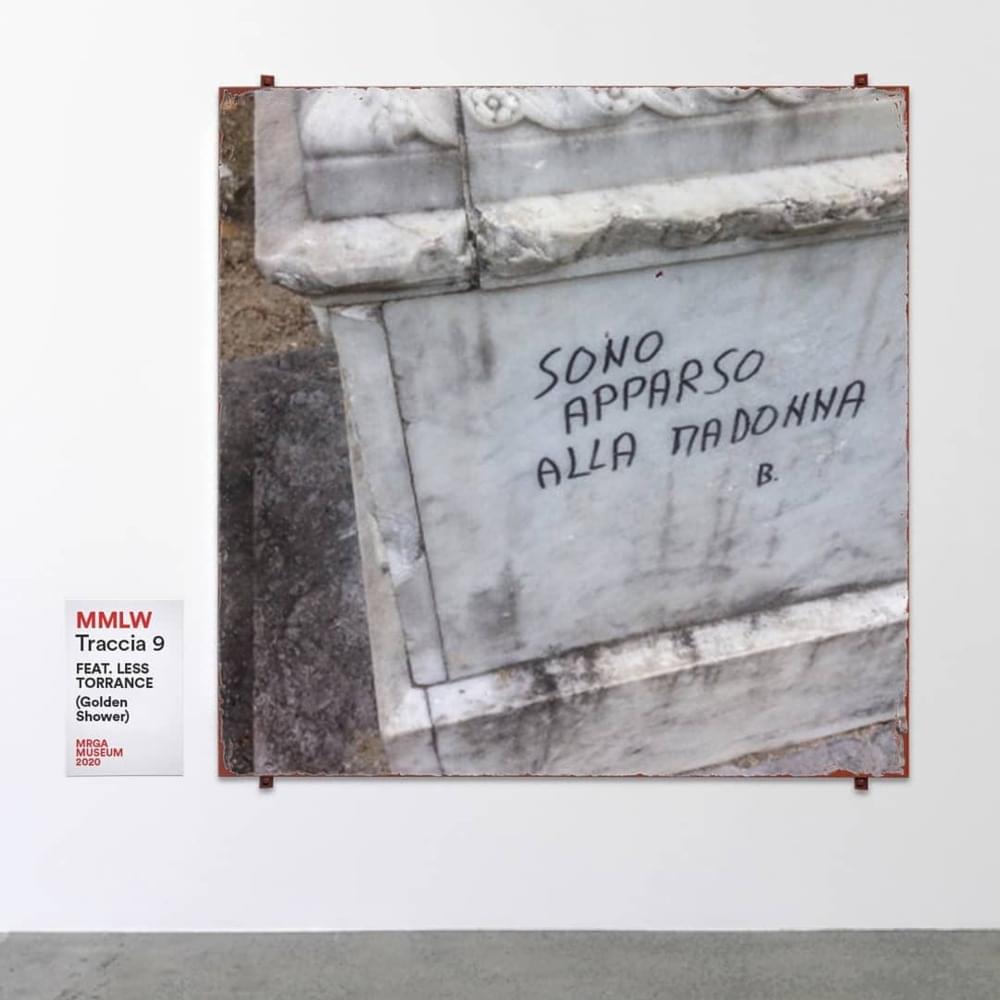 Album cover art for "Sono Apparso alla Madonna (Golden Shower)" by RollzRois & Less Torrance