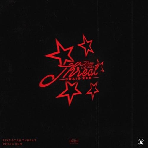 Album cover art for "5 ★ THREAT" by Craig Xen