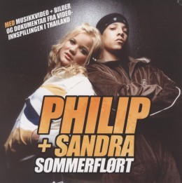 Album cover art for "Sommerflørt" by Philip (NOR) & Sandra Lyng