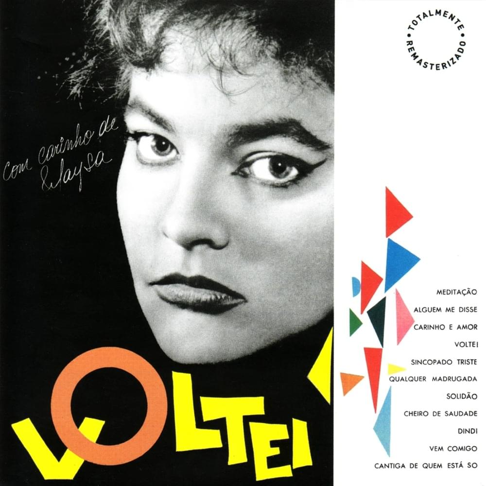 Album cover art for "Alguém Me Disse" by Maysa