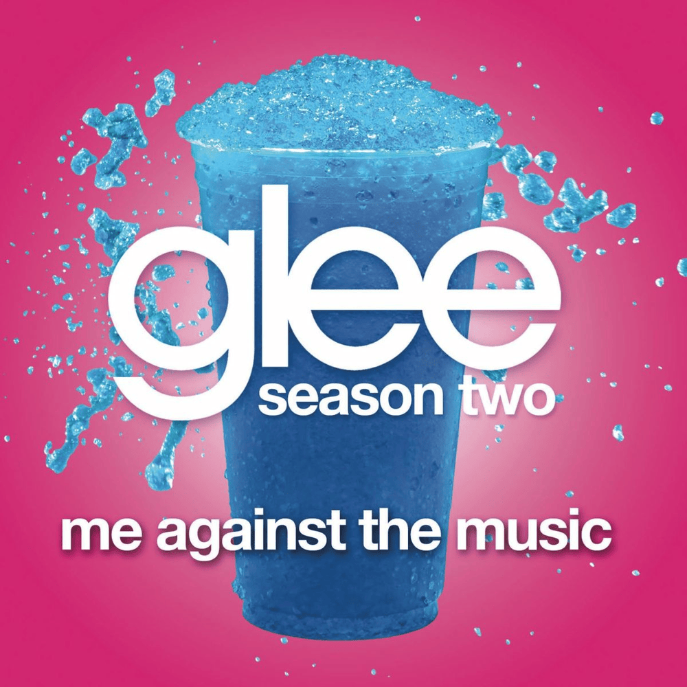 Album cover art for "Me Against the Music" by Glee Cast
