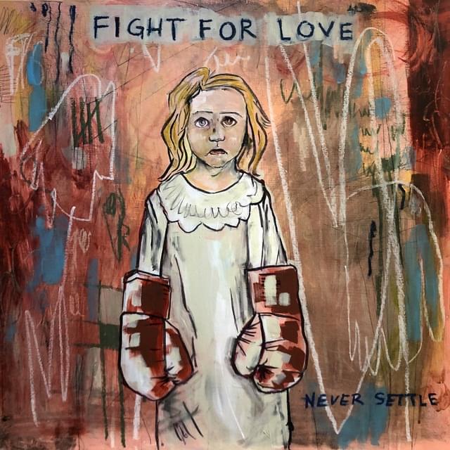Album cover art for "Fight for Love" by Blue October & Blue Reed