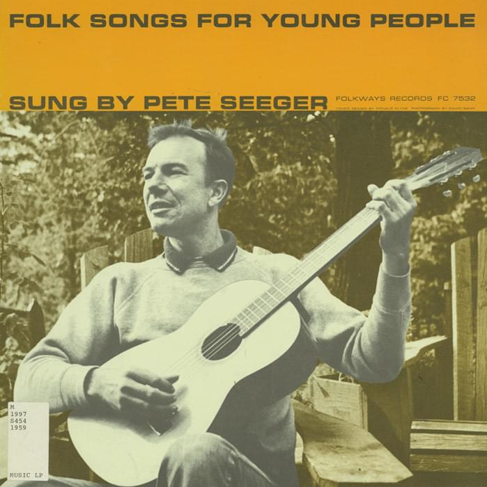 Album cover art for "Blow the Man Down" by Pete Seeger