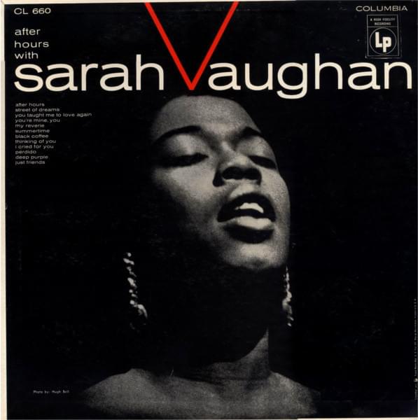 Album cover art for "You’re Mine, You" by Sarah Vaughan