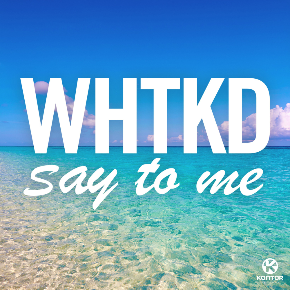Album cover art for "Say to Me" by WHTKD