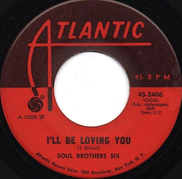 Album cover art for "I’ll Be Loving You" by Soul Brothers Six