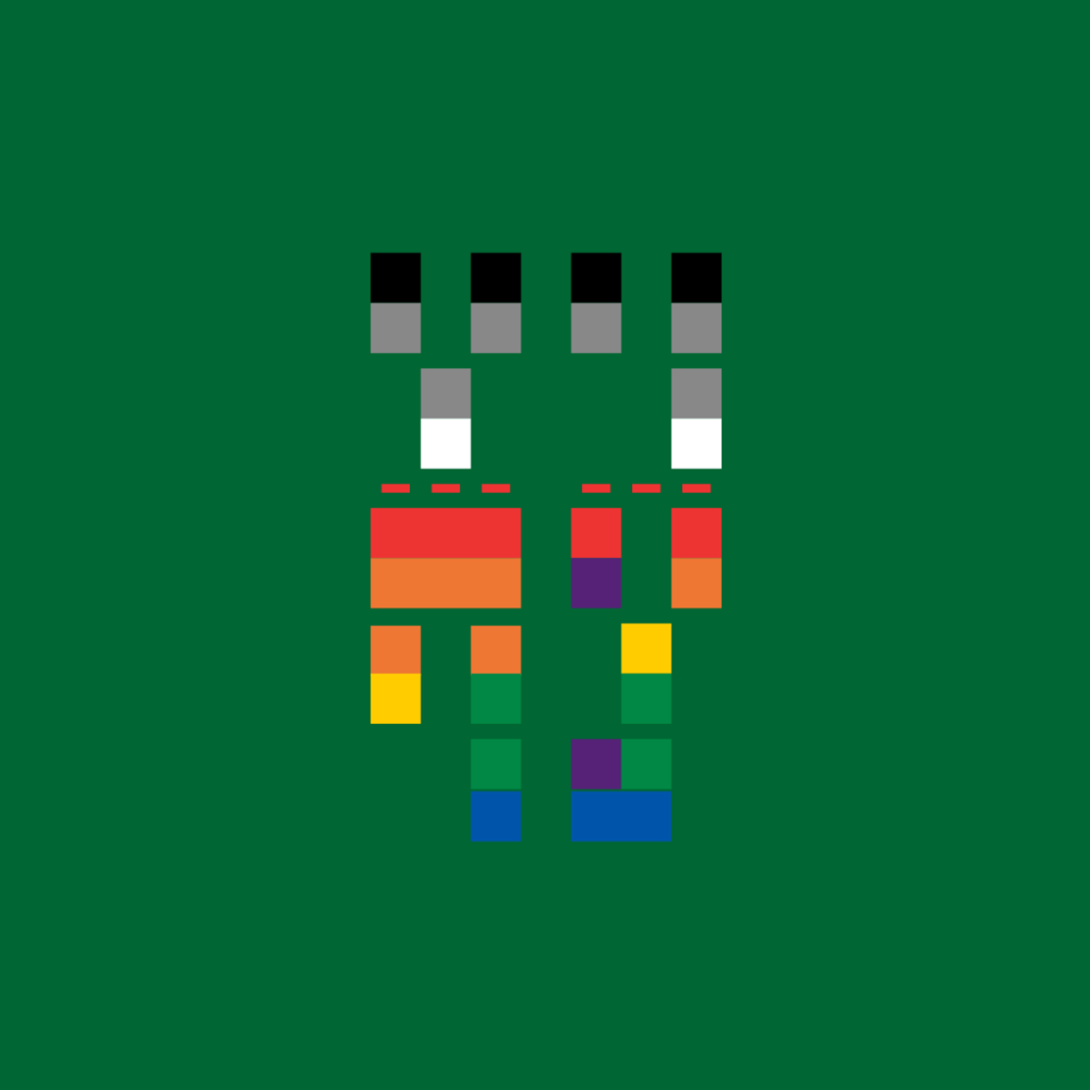 Album cover art for "The World Turned Upside Down" by Coldplay