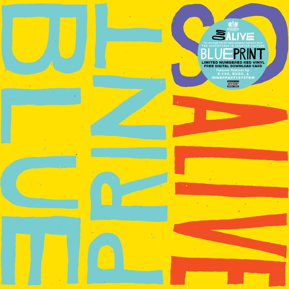 Album cover art for "So Alive" by Blueprint