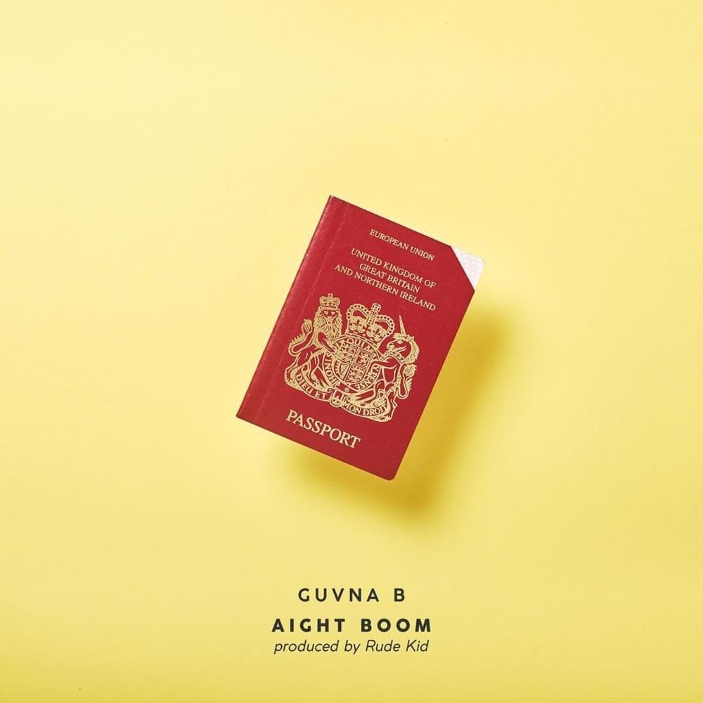 Album cover art for "Aight Boom" by Guvna B & Rude Kid