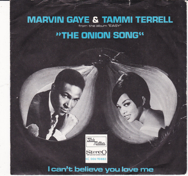 Album cover art for "The Onion Song" by Marvin Gaye & Valerie Simpson