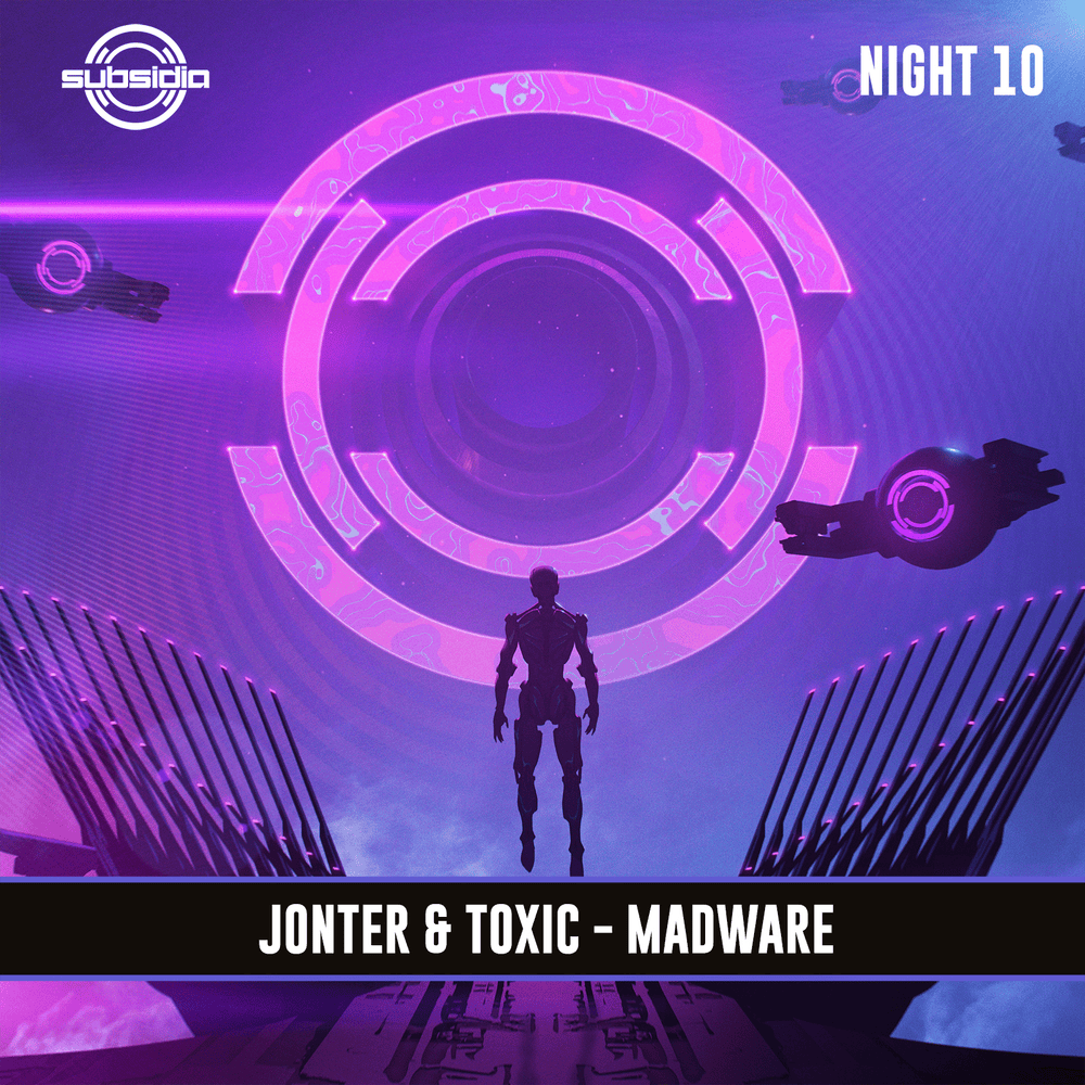 Album cover art for "Madware" by Jonter