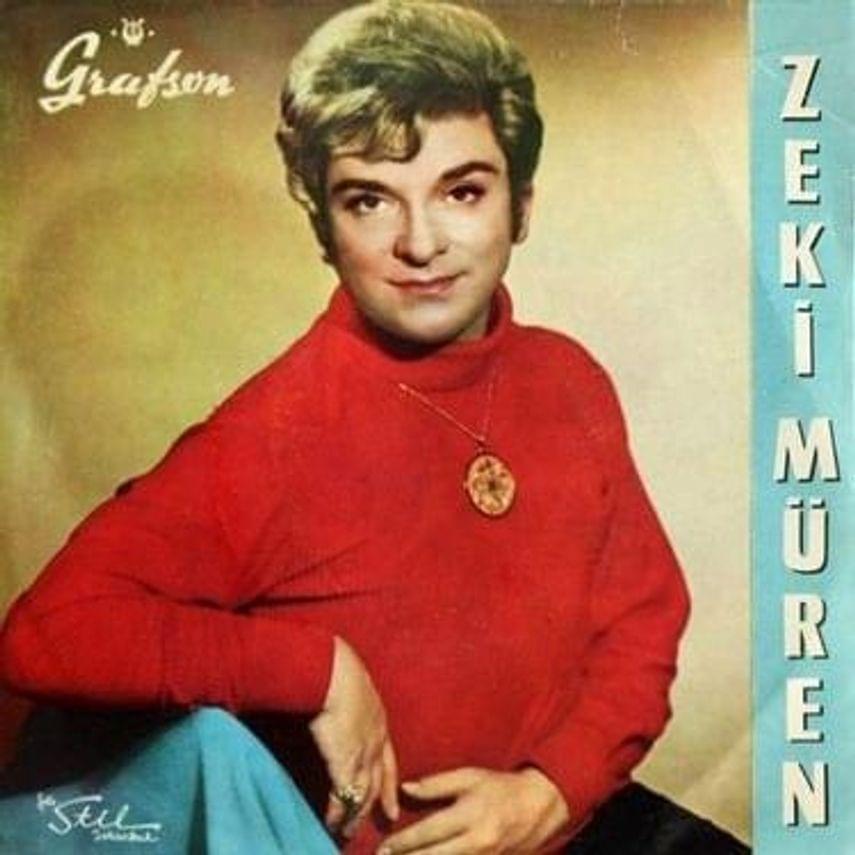 Album cover art for "Kıskanırım" by Zeki Müren