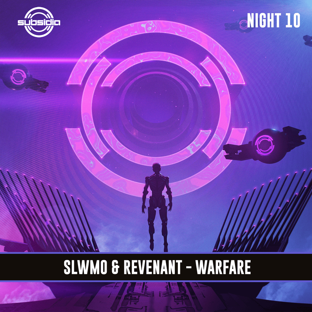 Album cover art for "Warfare" by SLWMO & REVENANT