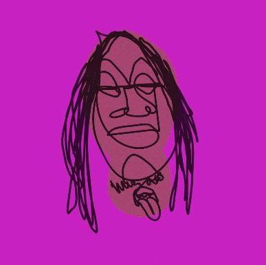 Album cover art for "Im Kanye" by Lil B