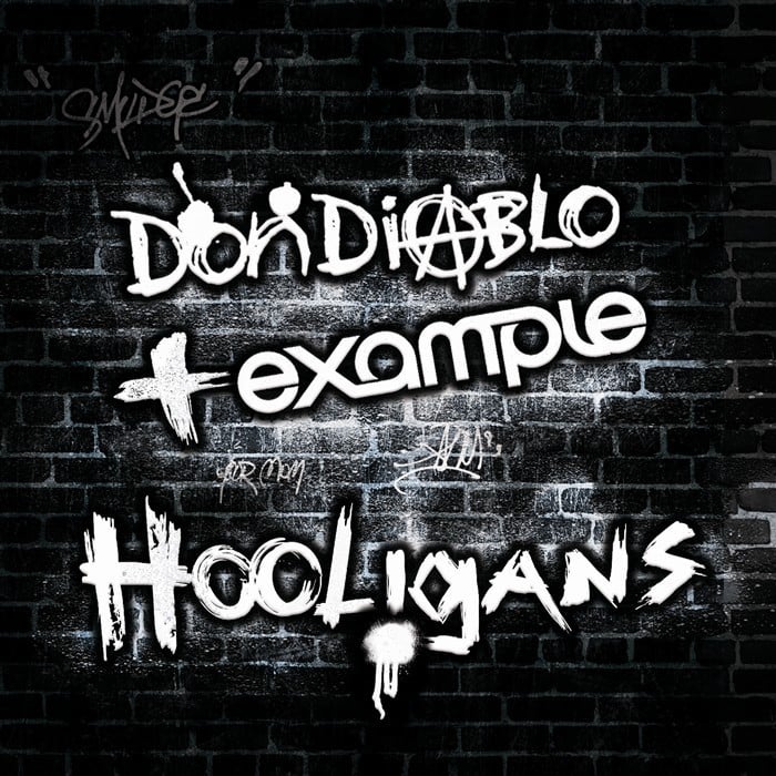 Album cover art for "Hooligans" by Don Diablo & Example
