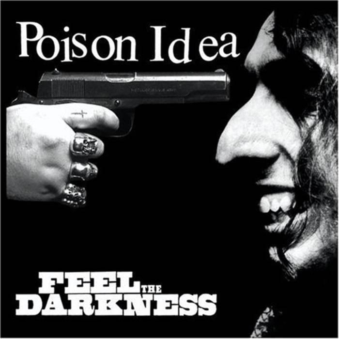 Album cover art for "Just to Get Away" by Poison Idea