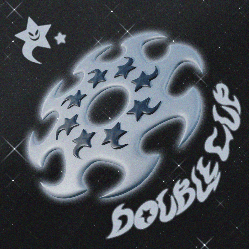 Album cover art for "Double Cup" by Haiyti
