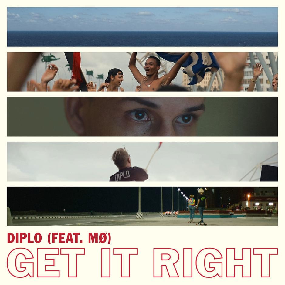 Album cover art for "Get It Right" by Diplo & MØ
