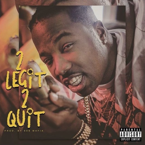 Album cover art for "2 Legit 2 Quit" by Troy Ave