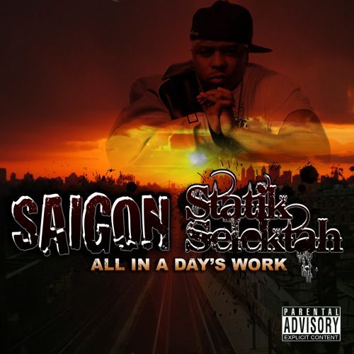 Album cover art for "Spit" by Saigon