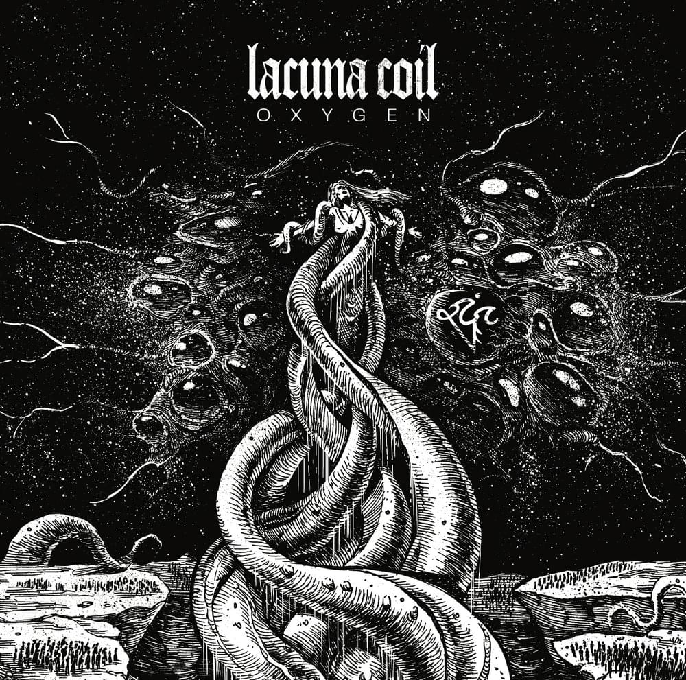 Album cover art for "Oxygen" by Lacuna Coil