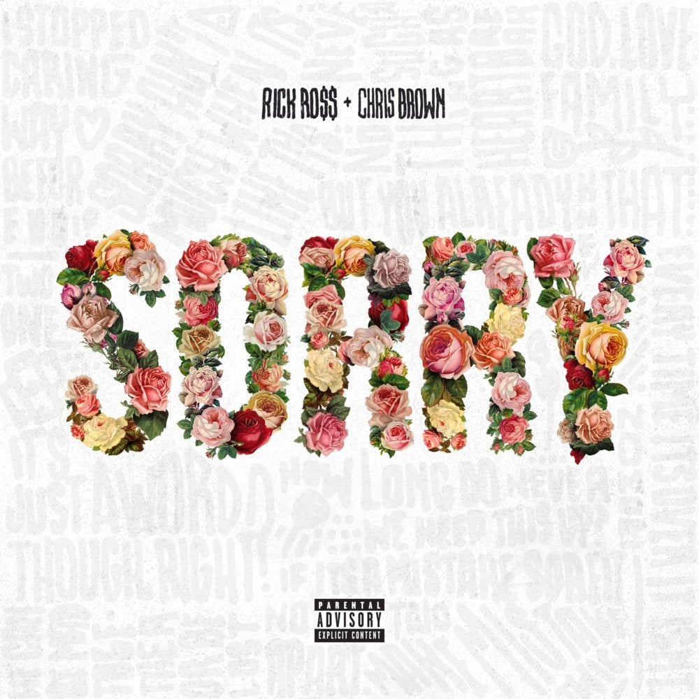 Album cover art for "Sorry" by Rick Ross & Chris Brown