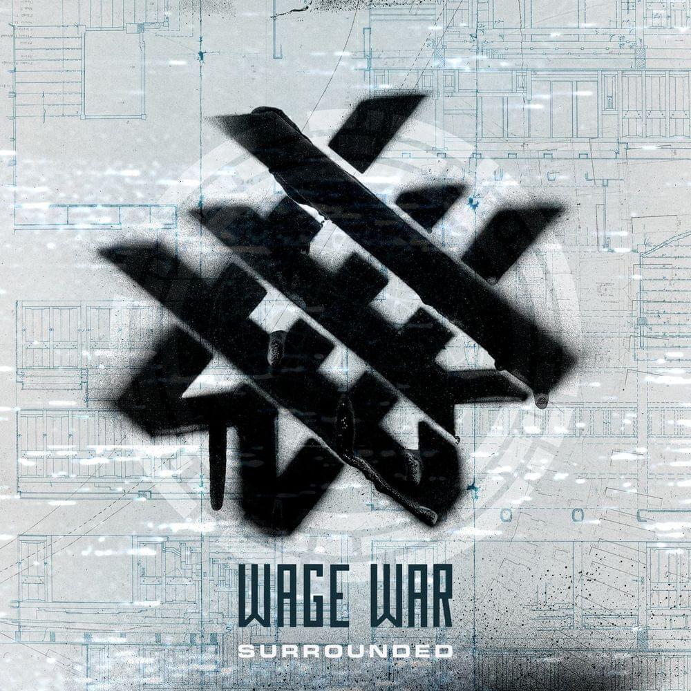 Album cover art for "Surrounded" by Wage War