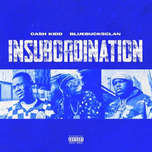 Album cover art for "Insubordination" by Cash Kidd
