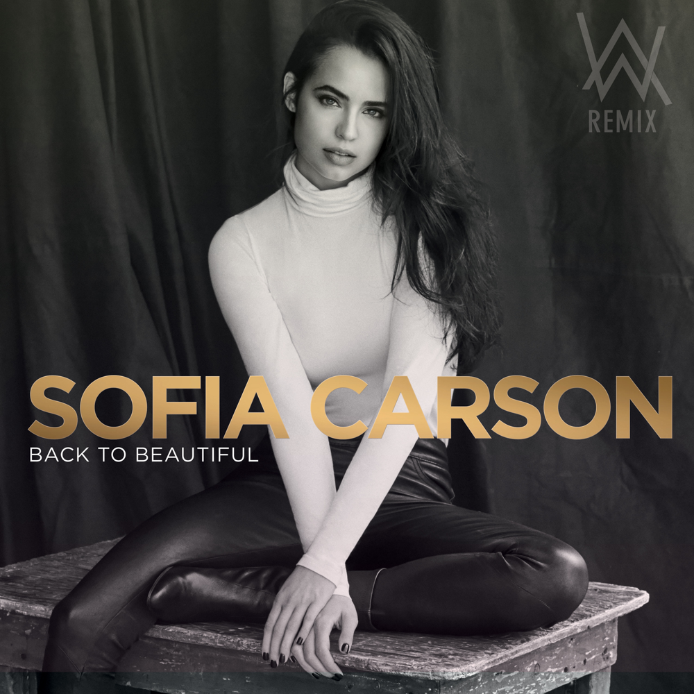Album cover art for "Back to Beautiful" by Sofia Carson & Alan Walker