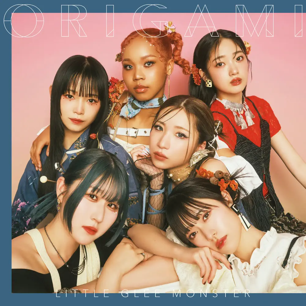 Album cover art for "ORIGAMI" by Little Glee Monster