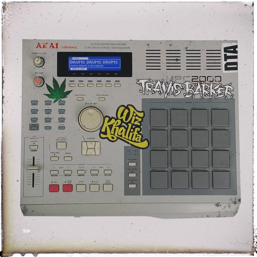 Album cover art for "Drums Drums Drums" by Travis Barker