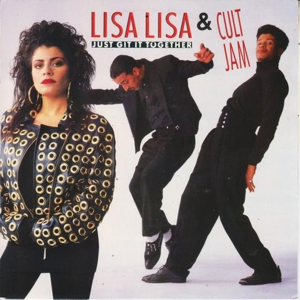 Album cover art for "Just Git It Together" by Lisa Lisa and Cult Jam