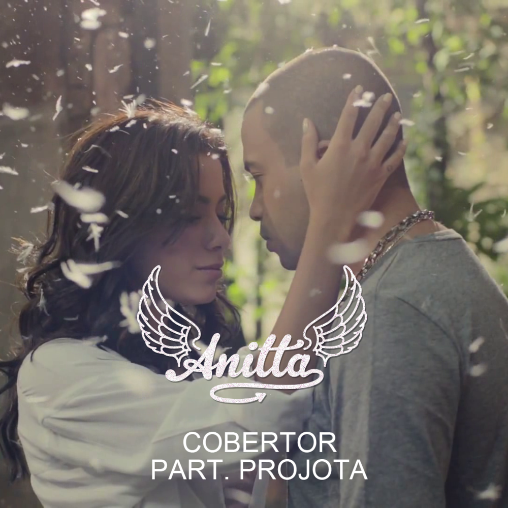Album cover art for "Cobertor" by Anitta & Projota
