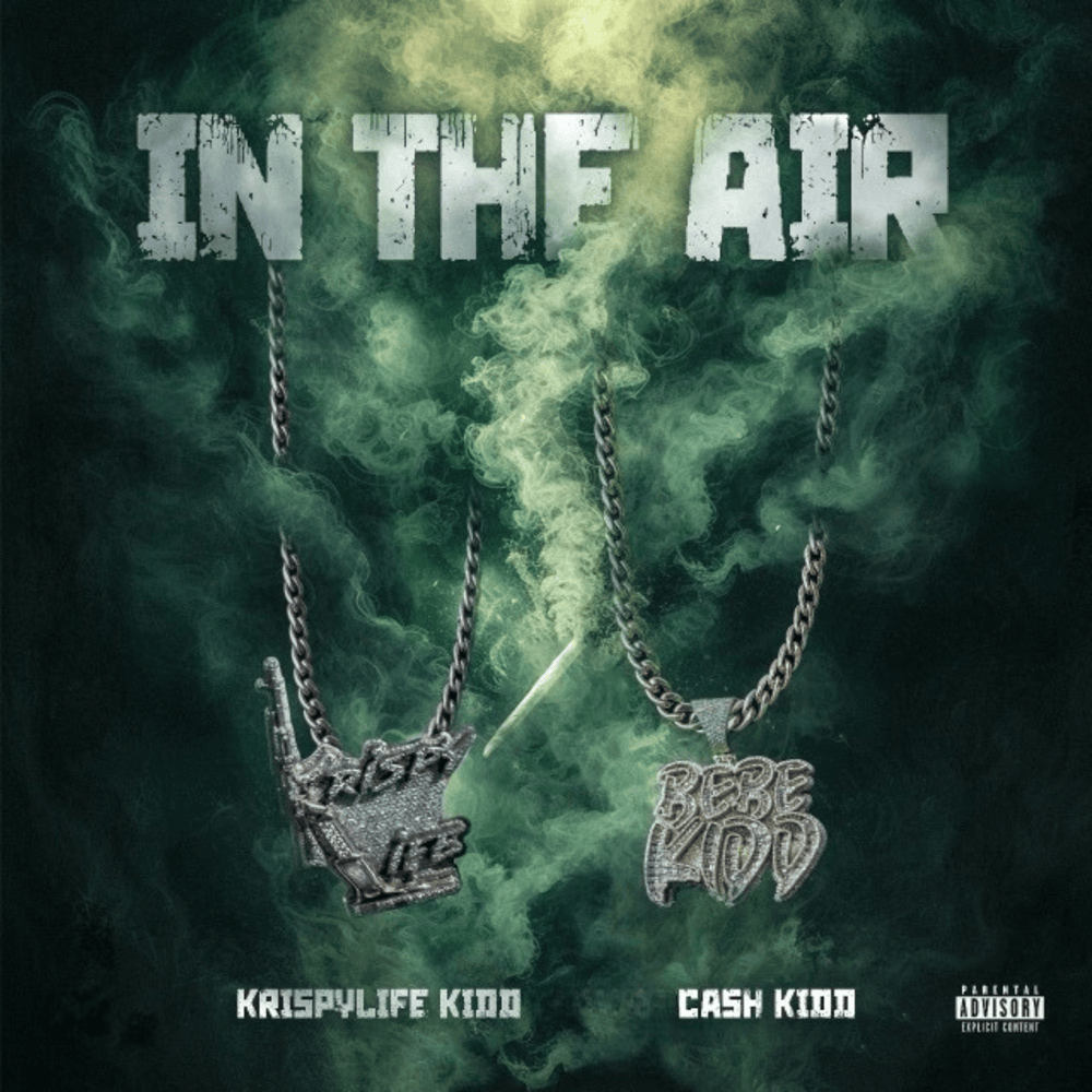 Album cover art for "In the Air" by KrispyLife Kidd
