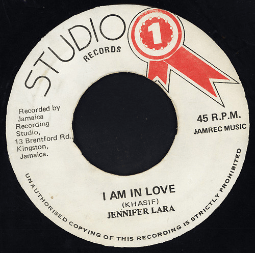 Album cover art for "I Am In Love" by Jennifer Lara