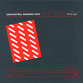Album cover art for "Red Frame/White Light" by Orchestral Manoeuvres in the Dark