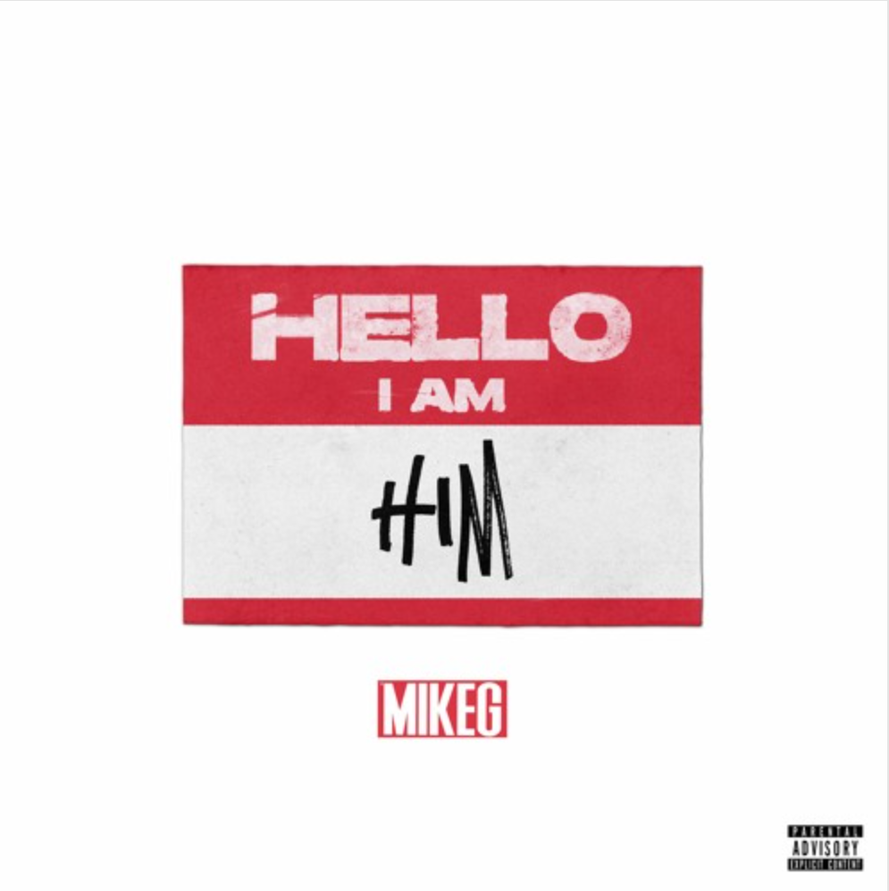 Album cover art for "I Am Him (Red Version)" by Mike G