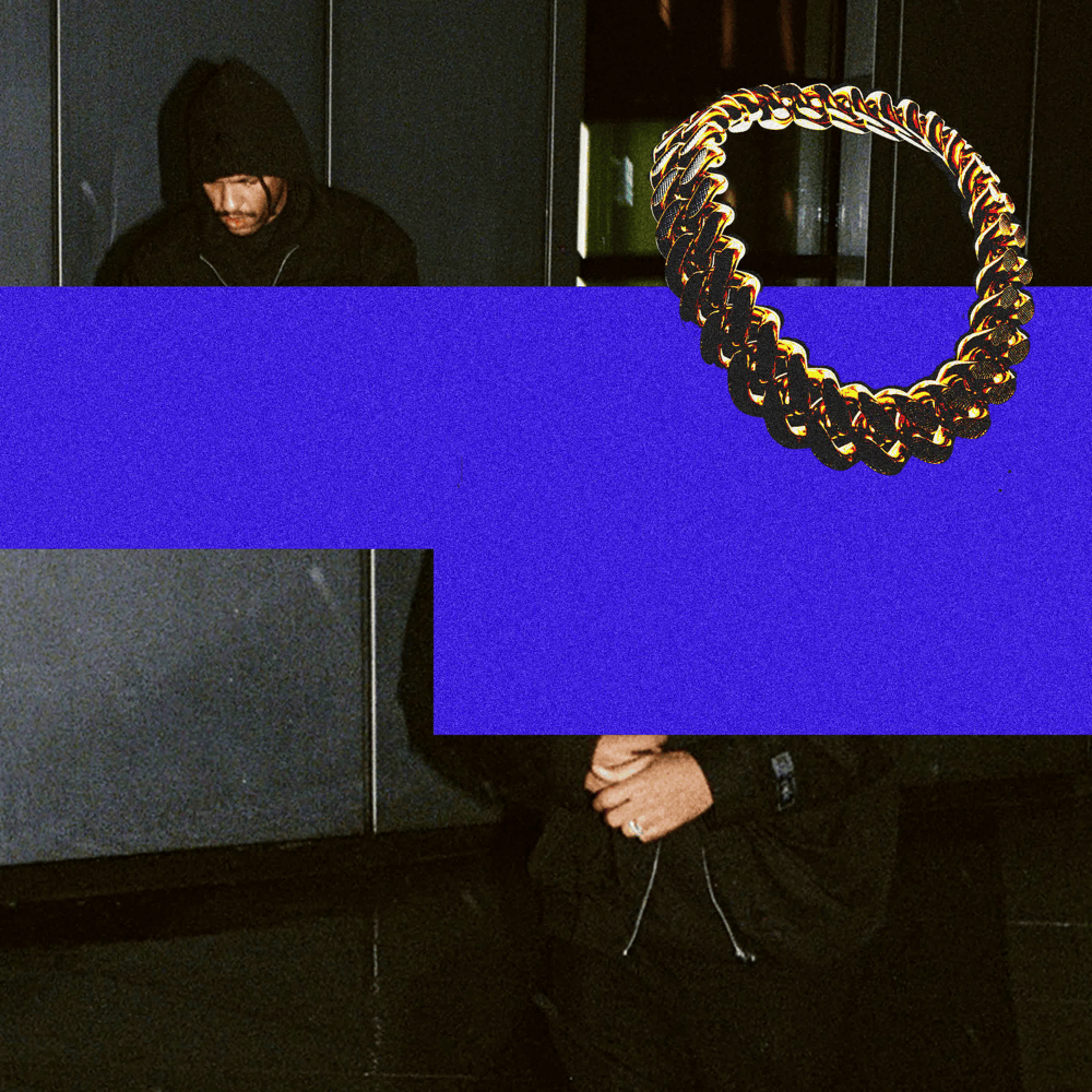Album cover art for "ALLES STRESS" by Ahzumjot