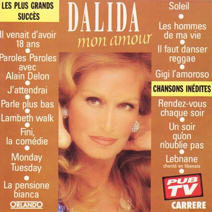 Cover image for Dalida mon amour