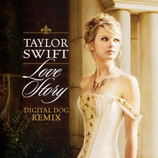 Album cover art for "Love Story (Digital Dog Remix)" by Taylor Swift