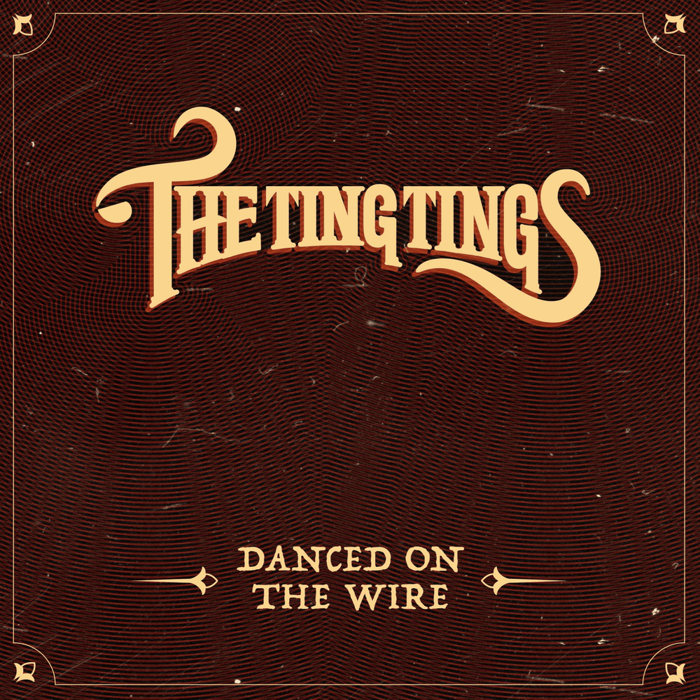 Album cover art for "Danced On The Wire" by The Ting Tings