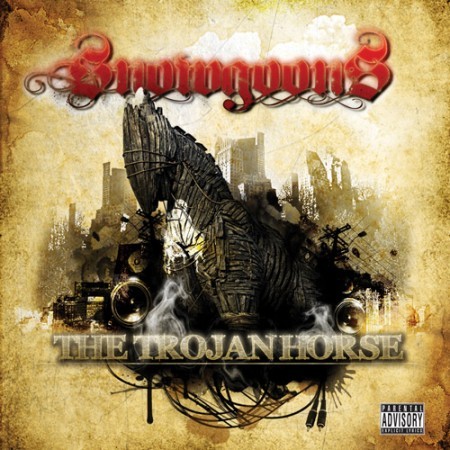 Album cover art for "Survive The Mess" by Snowgoons & Kaze (North Carolina) & El Da Sensei