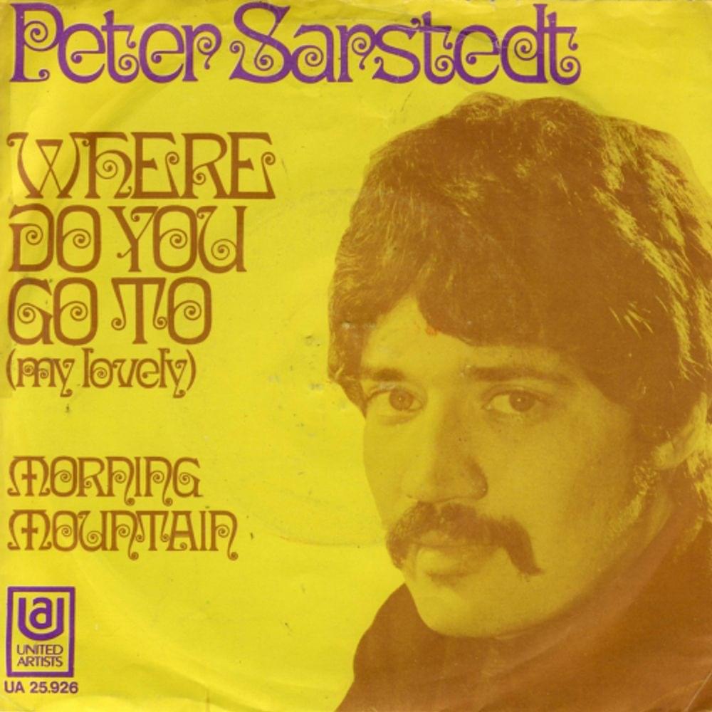 Album cover art for "Where Do You Go To (My Lovely)?" by Peter Sarstedt