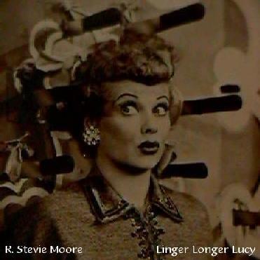 Album cover art for "Linger Longer Lucy" by R. Stevie Moore