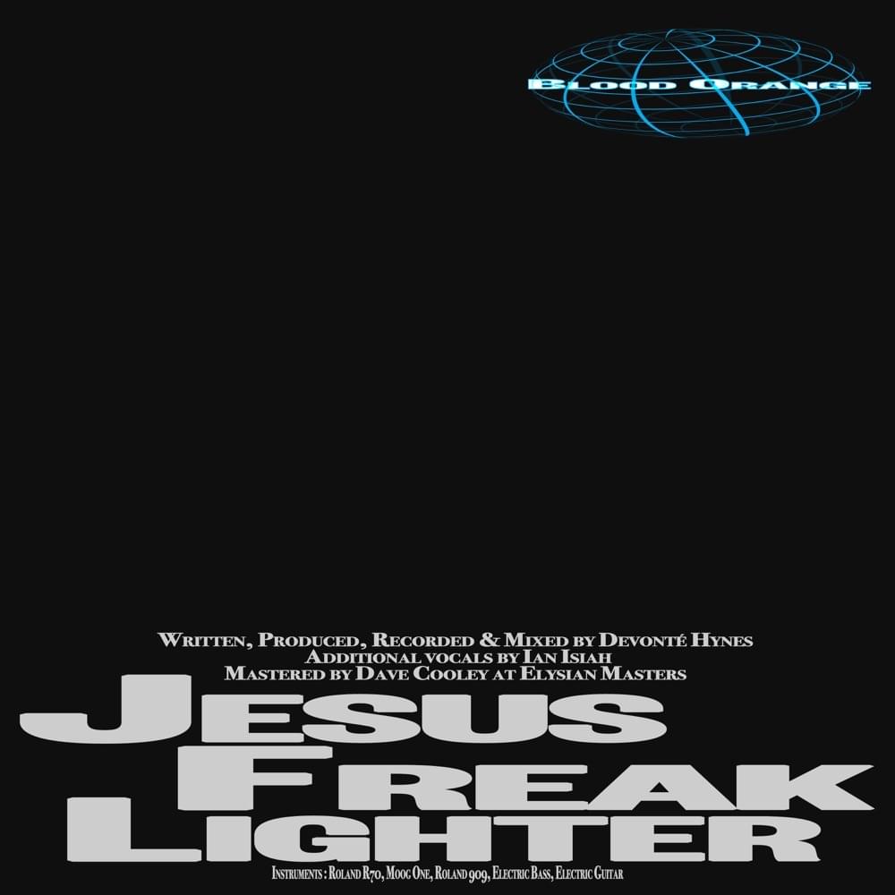 Album cover art for "Jesus Freak Lighter" by Blood Orange